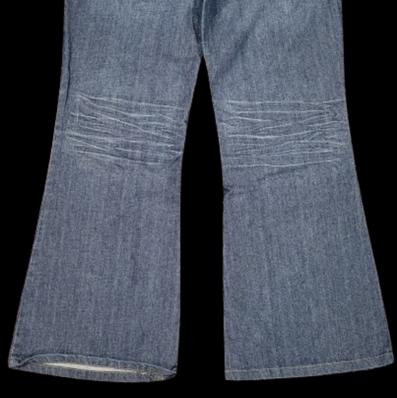 Limited Too 14 1/2 Super Low Flare Jeans Plus - Picture 5 of 8